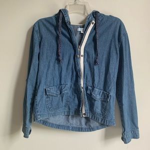 3/$25 Denim Zip-Up Hoodie Francescas’s Collection